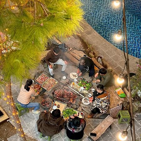 Bach Xanh House. Triangle Bungalow Tam Ðảo المظهر الخارجي الصورة
