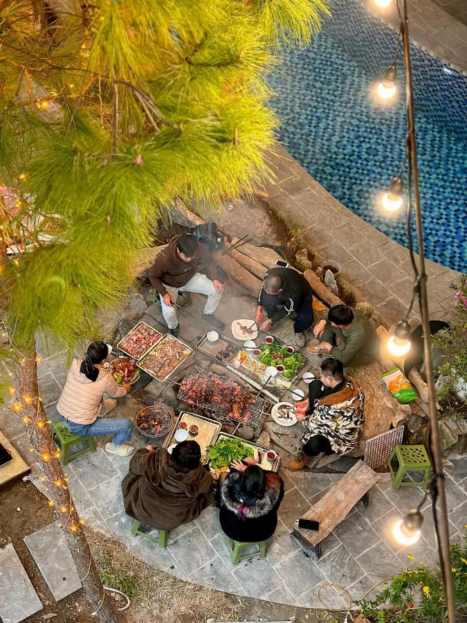 Bach Xanh House. Triangle Bungalow Tam Ðảo المظهر الخارجي الصورة