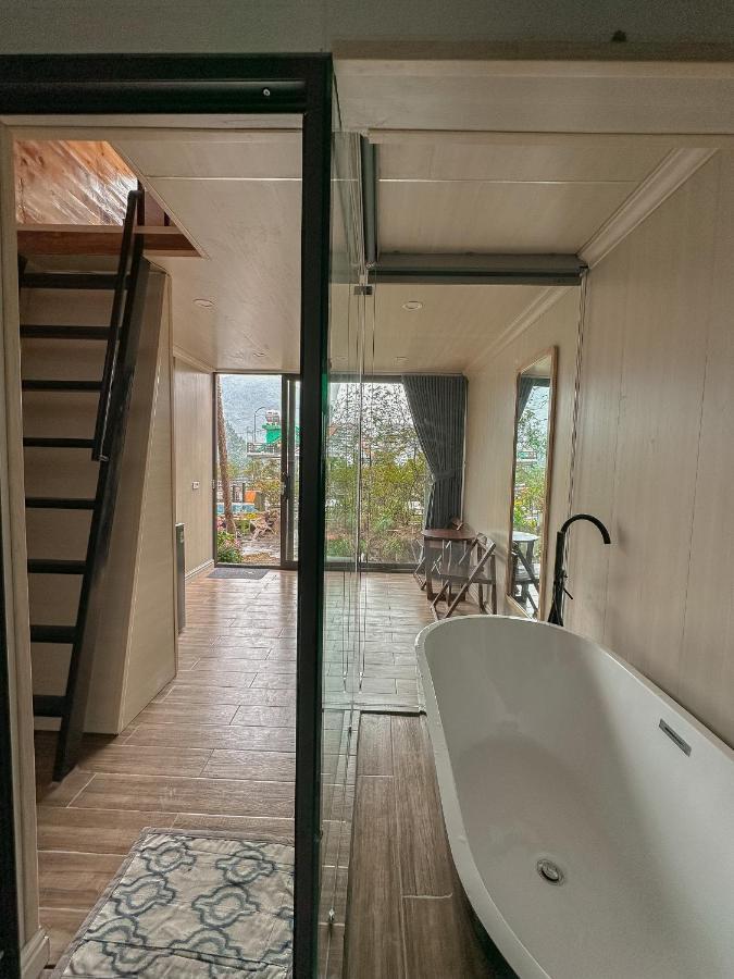 Bach Xanh House. Triangle Bungalow Tam Ðảo المظهر الخارجي الصورة