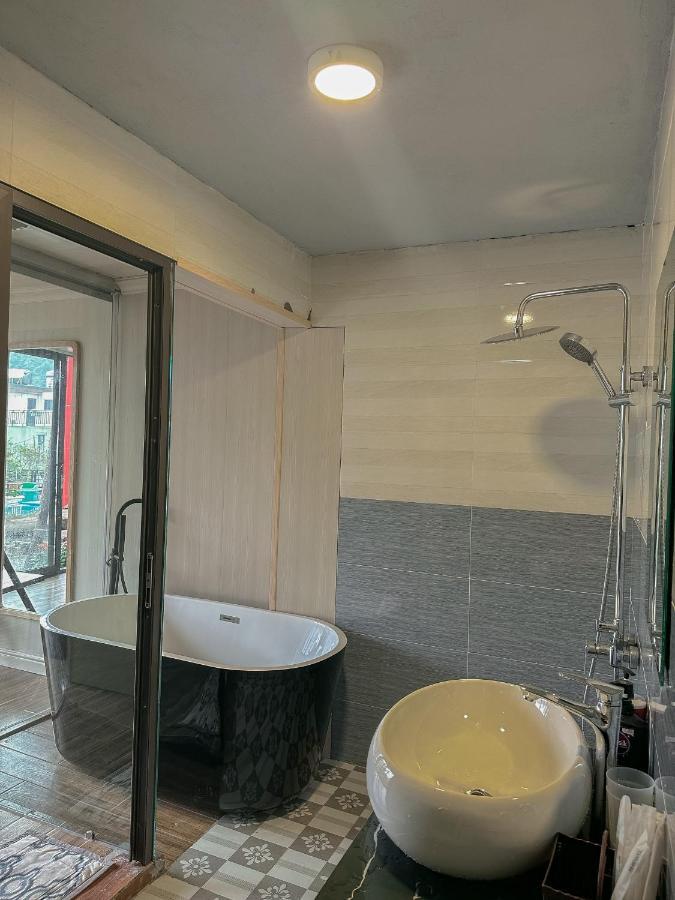 Bach Xanh House. Triangle Bungalow Tam Ðảo المظهر الخارجي الصورة