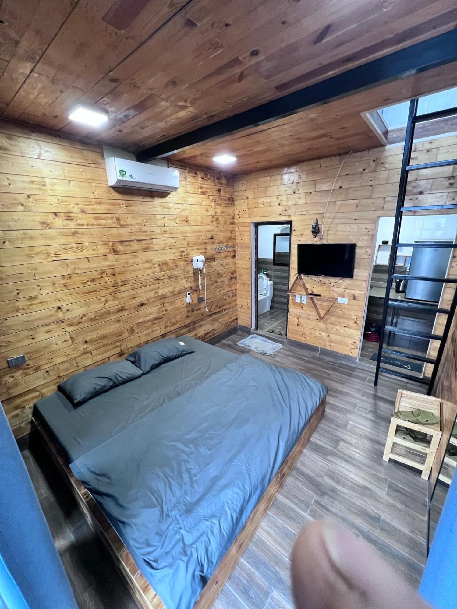 Bach Xanh House. Triangle Bungalow Tam Ðảo المظهر الخارجي الصورة