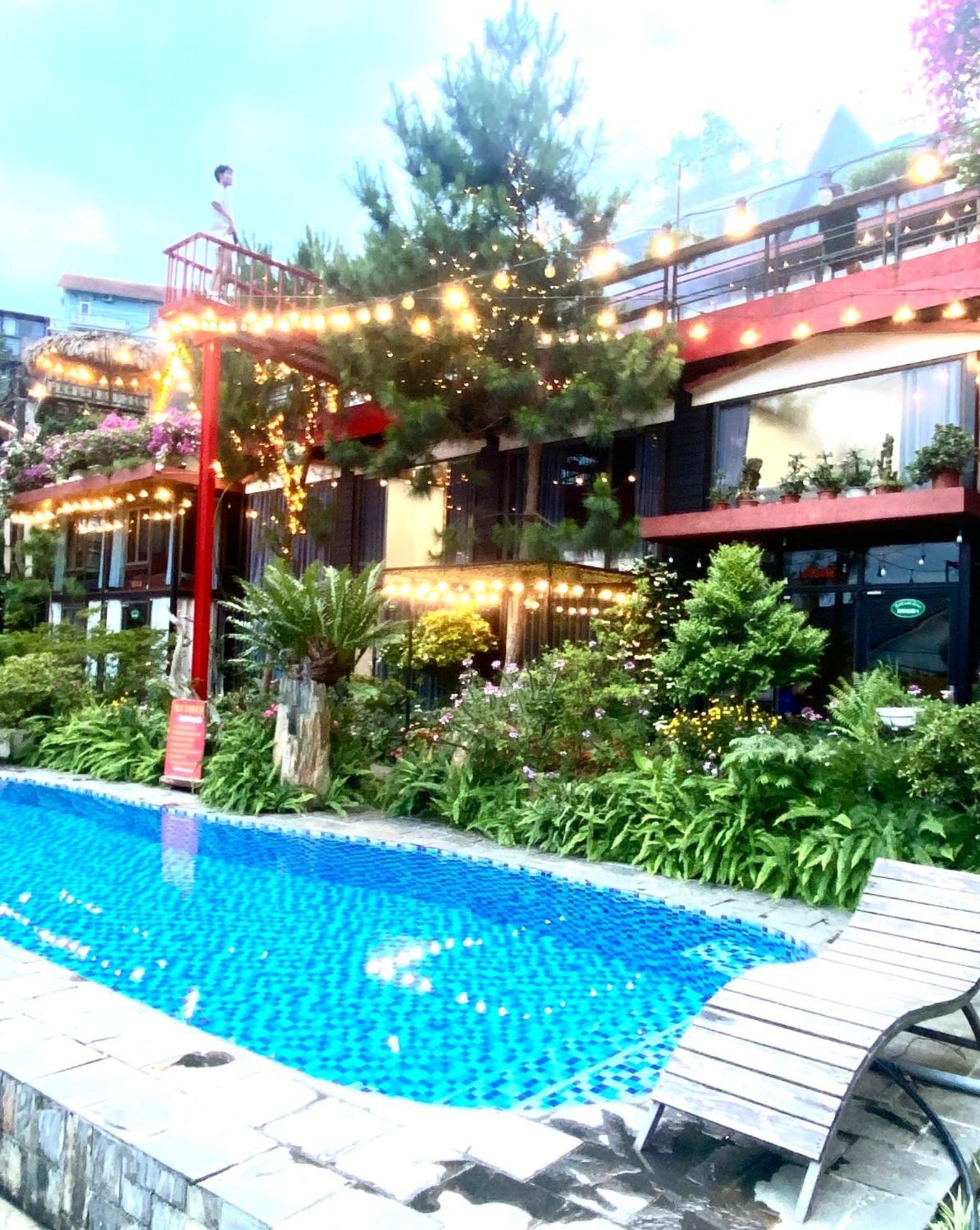 Bach Xanh House. Triangle Bungalow Tam Ðảo المظهر الخارجي الصورة