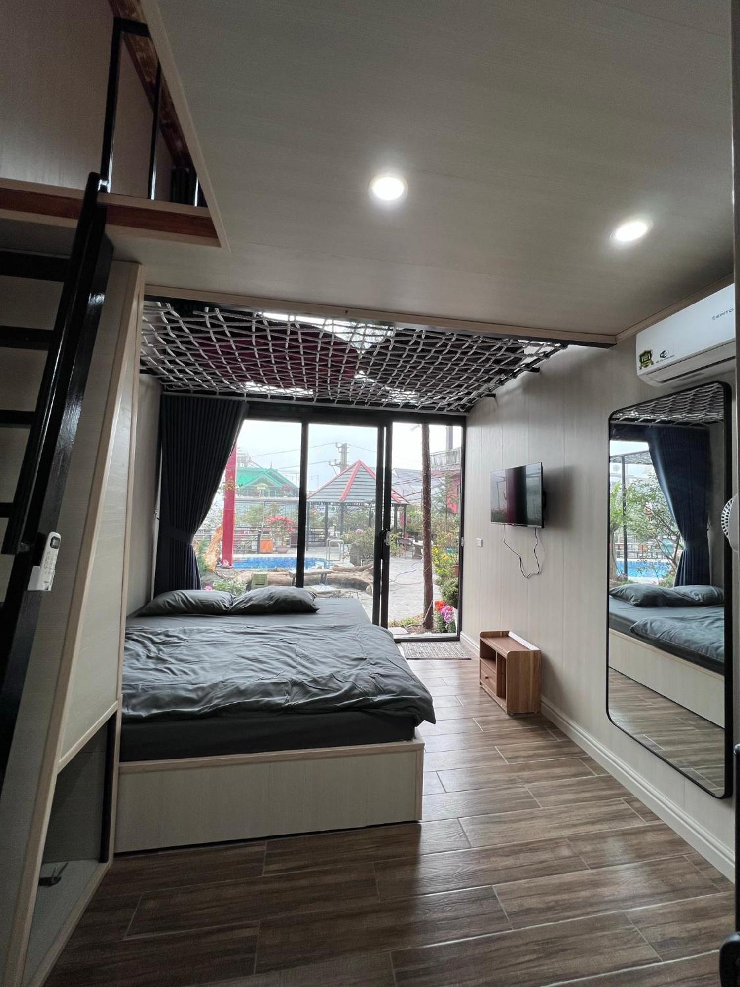 Bach Xanh House. Triangle Bungalow Tam Ðảo المظهر الخارجي الصورة